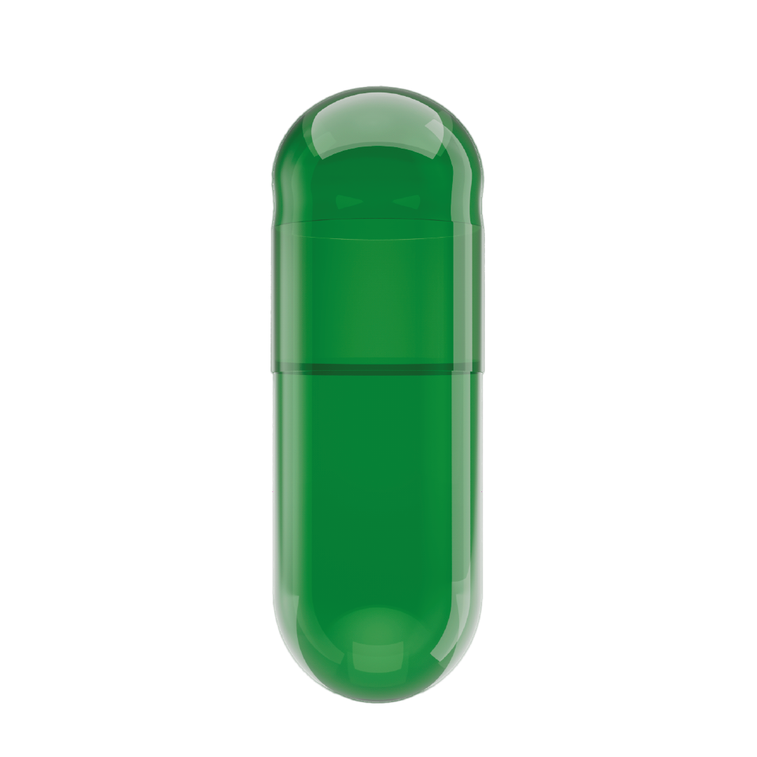 Chlorophyllin Vegetarian Capsules <br> Size 0 - Box of 100,000
