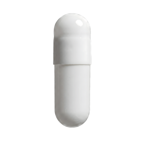 White Vegetarian Capsules <br> Size 00 - Box of 75,000