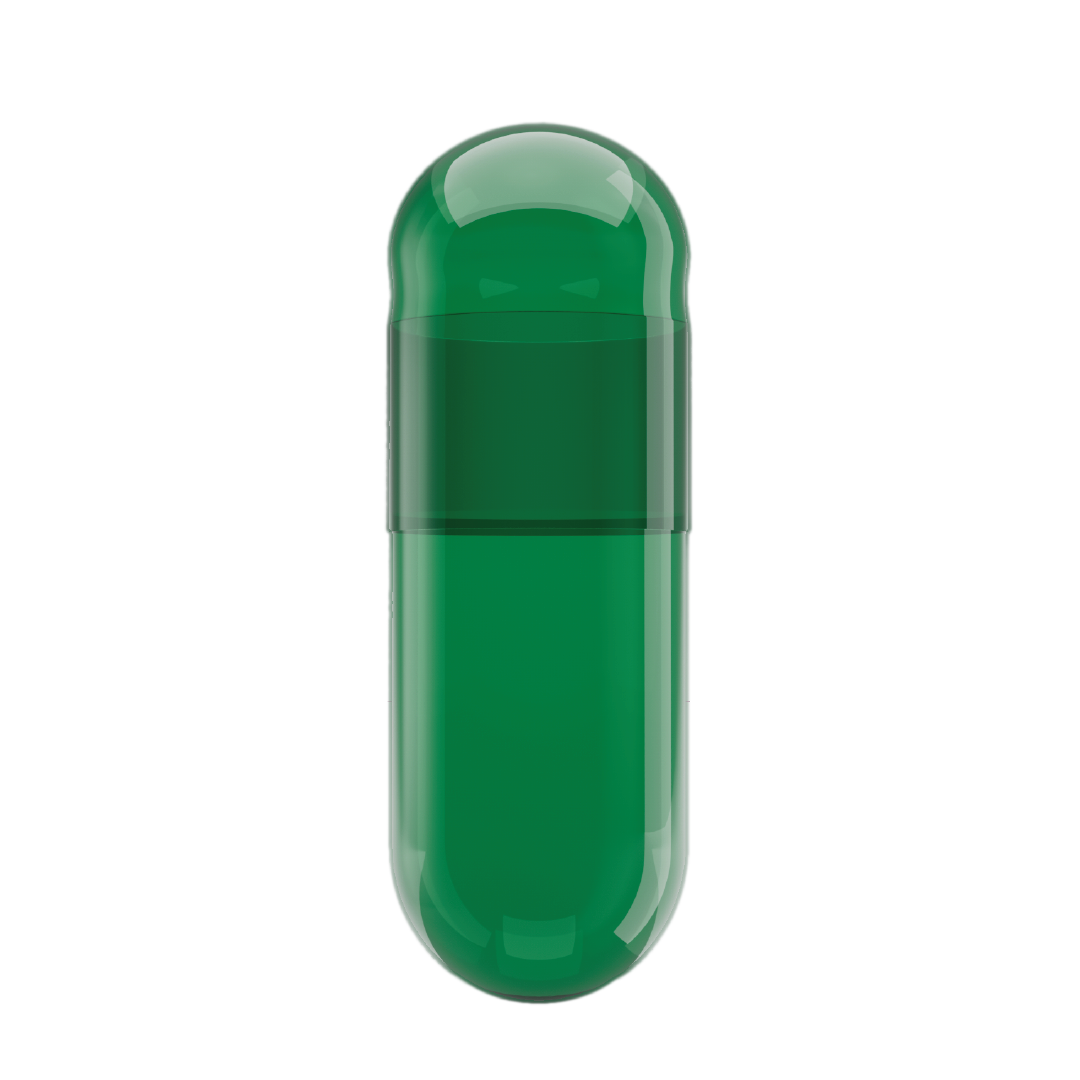 Annatto and Spirulina Vegetarian Capsules <br> Size 0 - Box of 100,000
