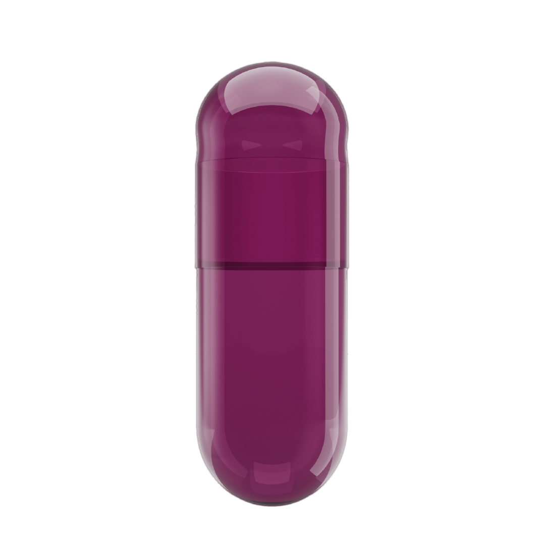 Red carrot Vegetarian Capsules <br> Size 0 - Box of 100,000