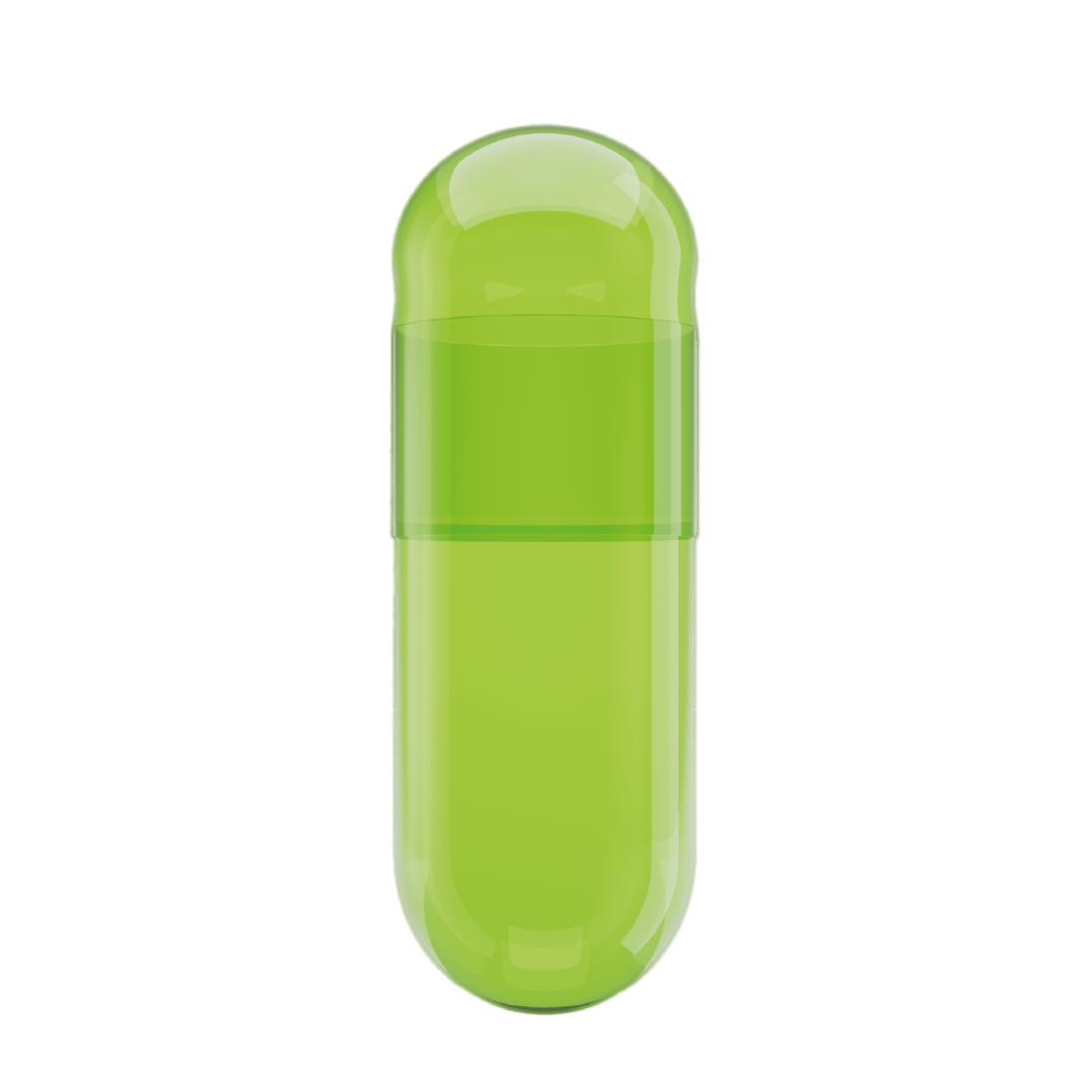 Safflower + spirulina Vegetarian Capsules <br> Size 0 - Box of 100,000