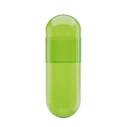 Safflower + spirulina Vegetarian Capsules <br> Size 0 - Box of 100,000