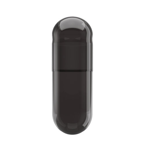 Carbon Black Vegetarian Capsules <br> Size 0 - Box of 100,000