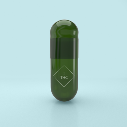 Custom Empty Vegetarian Capsule THC Printed Logo Size 00 - (Box of 75,000)