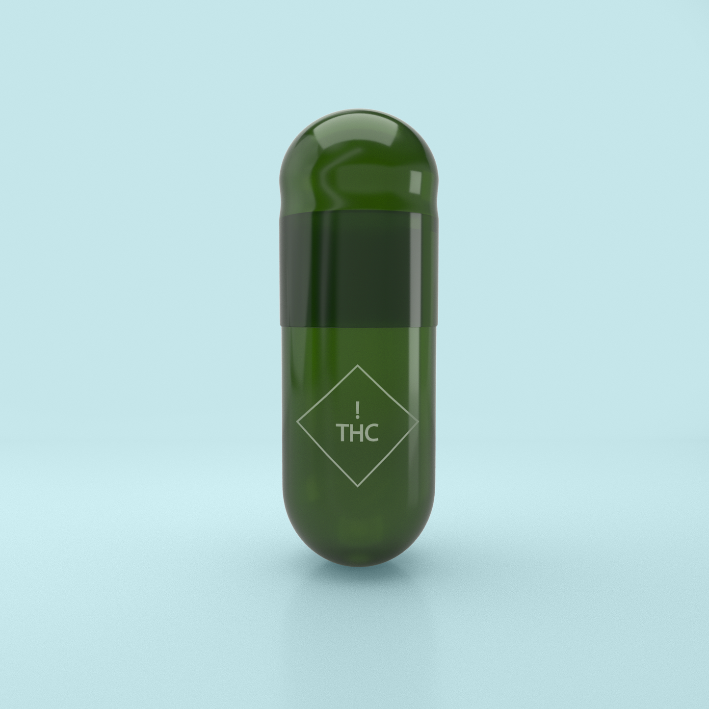 Custom Empty Vegetarian Capsule THC Printed Logo Size 00 - (Box of 75,000)