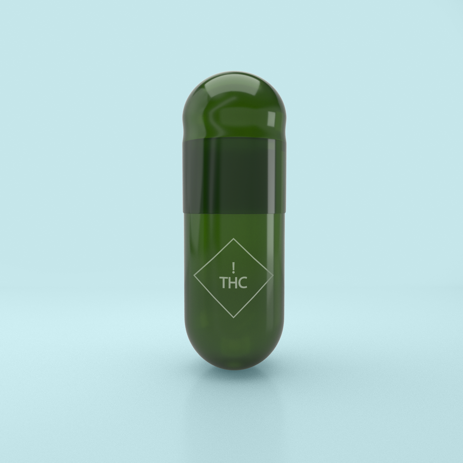 Custom Empty Vegetarian Capsule THC Printed Logo Size 00 - (Box of 75,000)