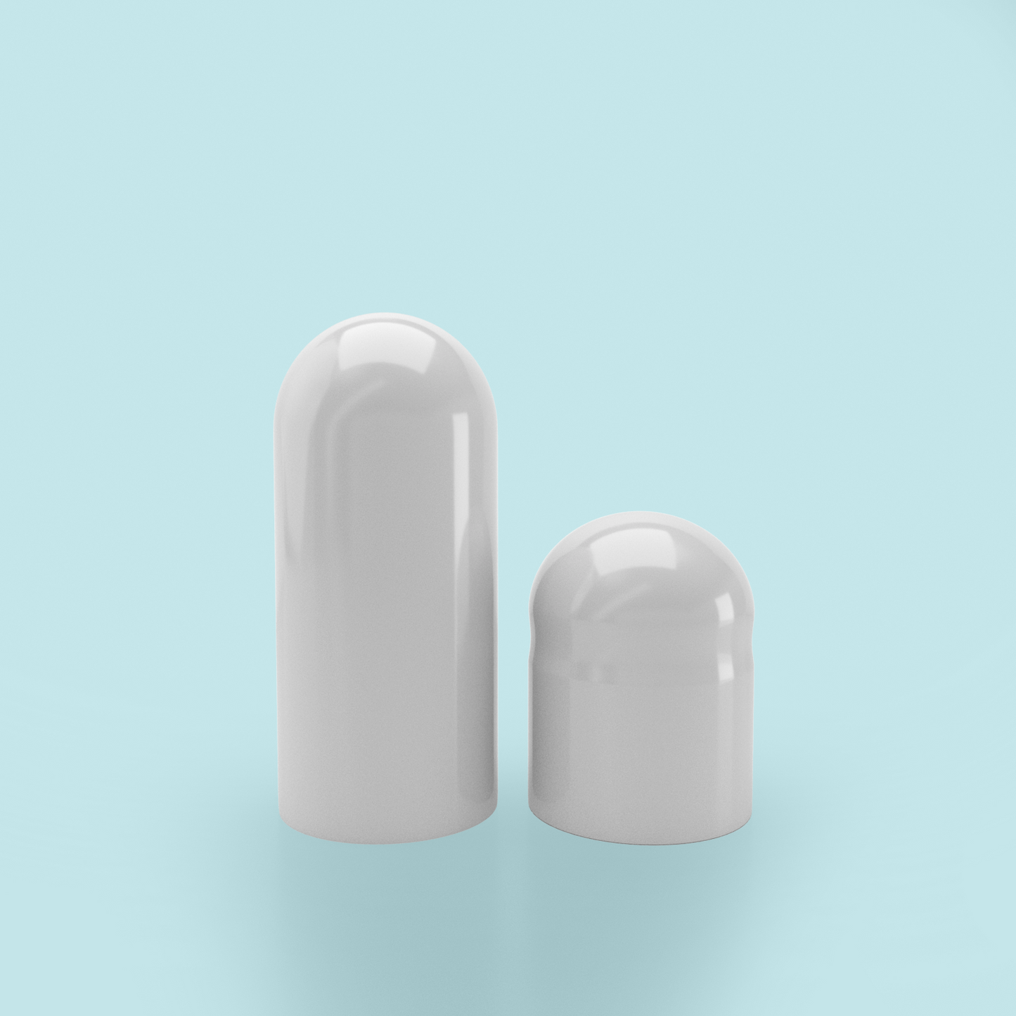 Colored Empty Vegetarian Capsules Size 1 (Box of 125,000)