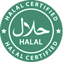 Halal Certified<br>
Greater accessibility in markets with restricted dietary requirements.