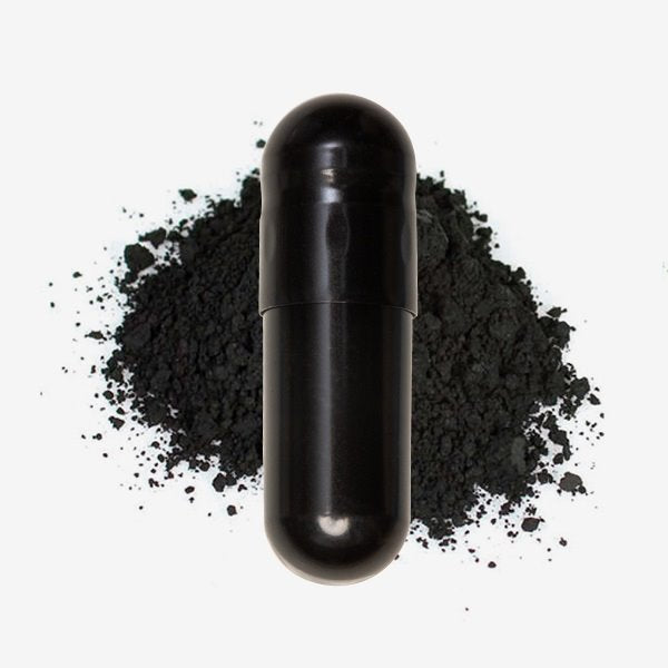 Carbon Black Vegetarian Capsules <br> Size 0 - Box of 100,000