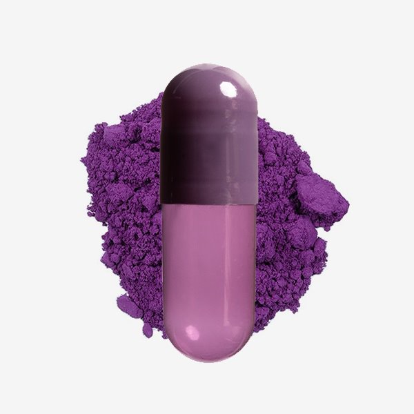 Purple Vegetarian Capsules <br> Size 0 - Box of 100,000